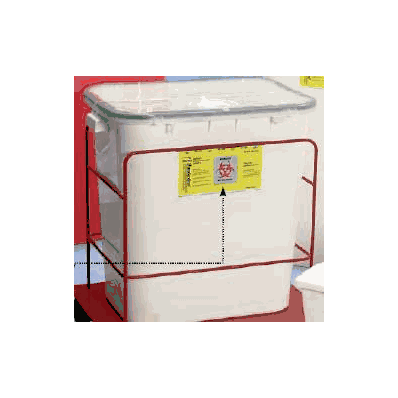 Chemotherapy Container 15-7/8 H X 16-1/2 L X