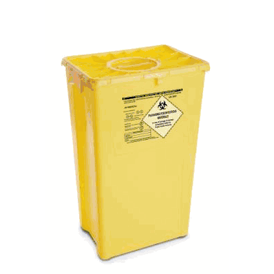 Chemotherapy Sharps Container, 60 Liter