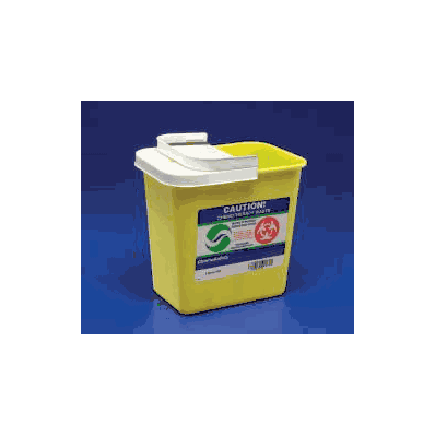 Chemotherapy Sharps Container Chemomax 1-pie