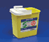 18 Gallon Chemotherapy Waste Container, Yellow Base / White Lid, Free Standing Locking Lid Horizontal Entry PGII Waste Can Style with Absorbant Pad, sold as 5/Case by SharpSafety, Cardinal 8989PG2 <br><br><font color="red"><b>BACK TO THE PRODUCT TABLE, <a href="https://www.aaawholesalecompany.com/needles-and-syringes-sharps-collectors-18-gallon-waste-containers.html">CLICK HERE</a></b></font>