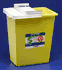 Chemotheraphy Sharps Container, <b>8 gallon, 17.5 x 15.5 x 11</b>, Yellow, Sold as Each, Covidien 8985<br><br><font color="red"><b>BACK TO THE PRODUCT TABLE, <a href="https://www.aaawholesalecompany.com/needles-and-syringes-sharps-collectors-chemotheraphy-sharps-containers-by-bd-and-covidien.html">CLICK HERE</a></b></font>