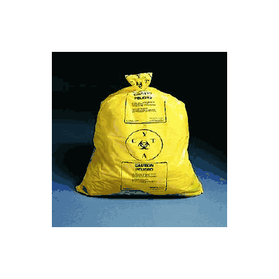 Chemotherapy Waste Bag Medi-pak Ultra-tufF