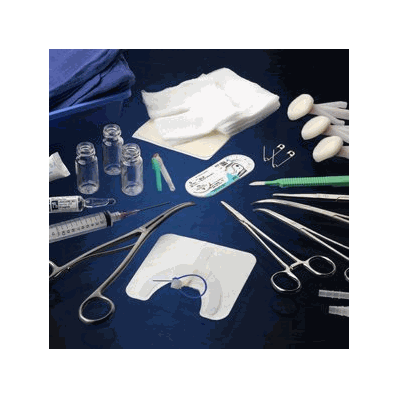 Chest Tube Insertion Tray with Foam Tray 11" X 9"