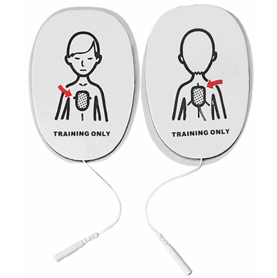 Child AED Trainer Pads, 1 Pair