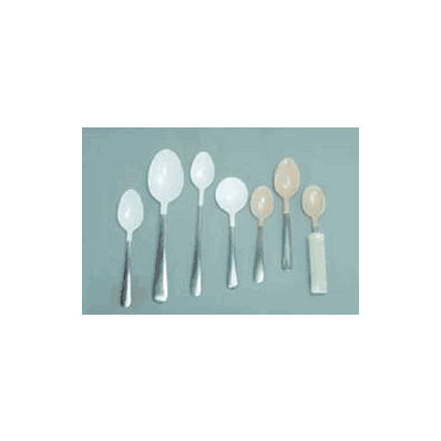 Child Spoon Stainless Steel, Plastisol Coated