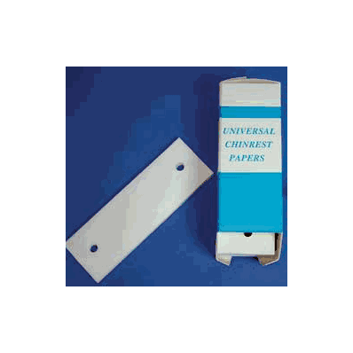 Chin Rest Paper 3-1/4 X 1-1/2 Inch - Paper, C