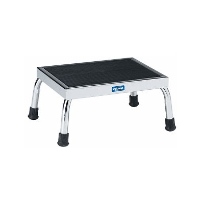 Chrome Or Stainless Steel Foot Stools - StoOl