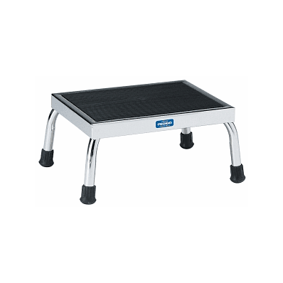 Chrome Or Stainless Steel Foot Stools - StoOl