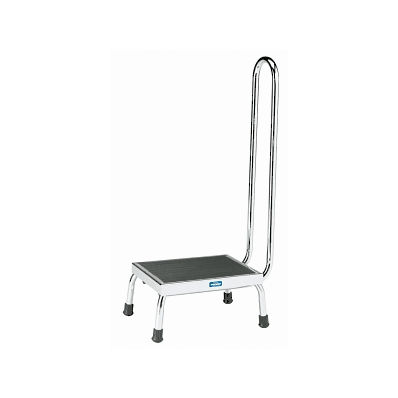 Chrome Or Stainless Steel Foot Stools - StoOl