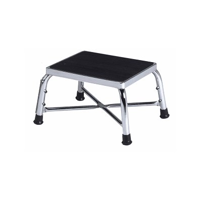 Chrome Plated Steel Step Stools With Handra