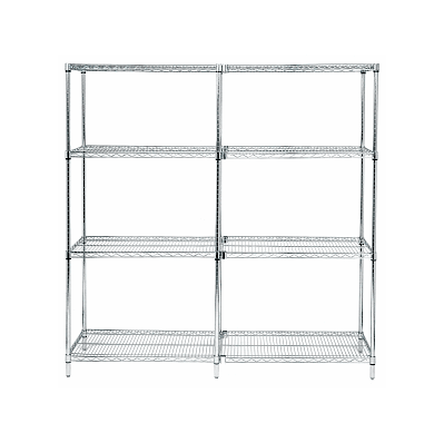 Chrome Shelving Add-on Units - AdD-on, Shelvi