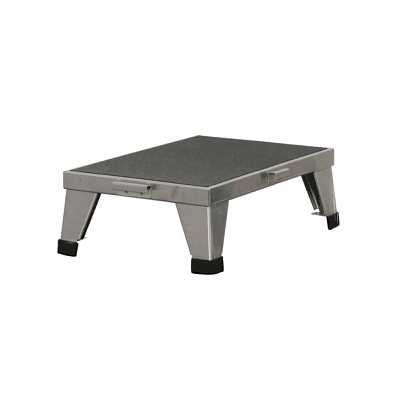 Chrome Stacking Foot Stools - StoOl, FoOt, St