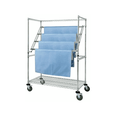Chrome Sterile Wrap Carts - Cart, Sterile Wra
