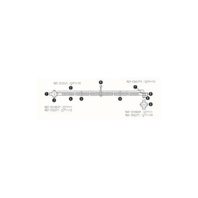 Circuit, Bipap Noninvasive Disp (10/Bx) - -