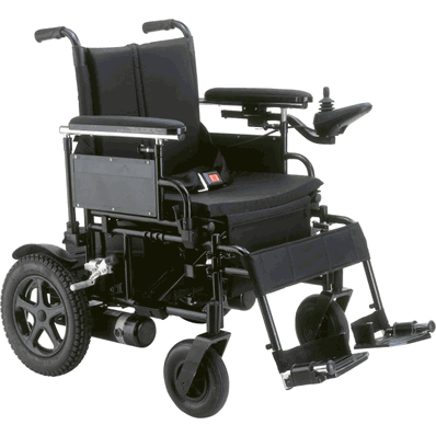 Cirrus Plus EC Folding Power Wheelchair, 18" Sling Seat Width, 16" Seat Depth