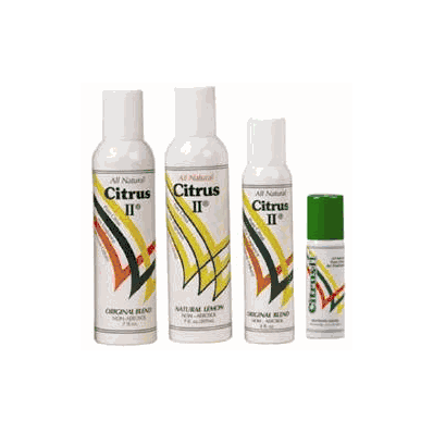 Citrus Scent Air Freshener, 4 oz. Spray Bottle