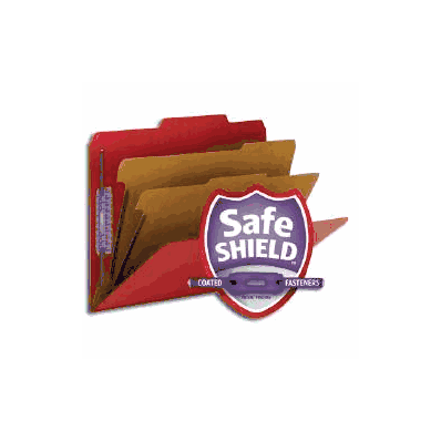 Classification Folder Letter Size Red - Folde