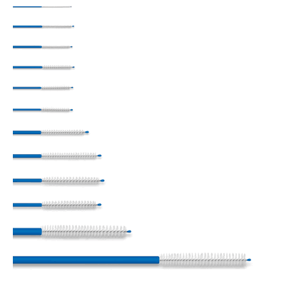 Cleaning Brushes, 12 inches long, blue nyl