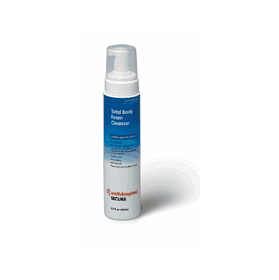 Cleanser, Body, Foam, Secura, 8.5 Oz - Medlin