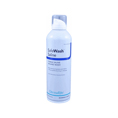 Cleanser, Wound, Safewash, Saline, Sterile -