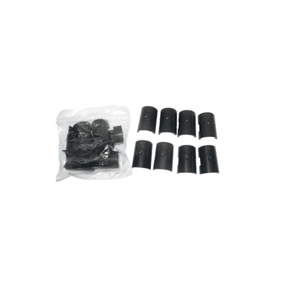 CLIP, SHELF, 4/PK, BLACK, PLASTIC