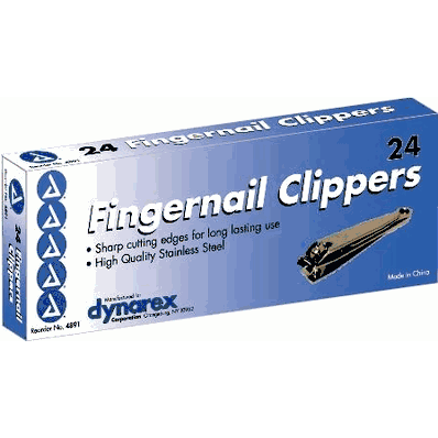Clippers, Fingernail - 24/24/Cs - Dynarex