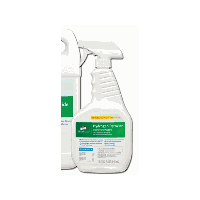 Clorox CLO30828 Surface Disinfectant Cleaner, Peroxide Based 32 oz. Pump Spray Bottle