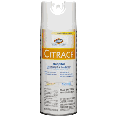 Clorox Healthcare Citrace Citrus Scent Germicidal Surface Disinfectant & Deodorizer Alcohol Based