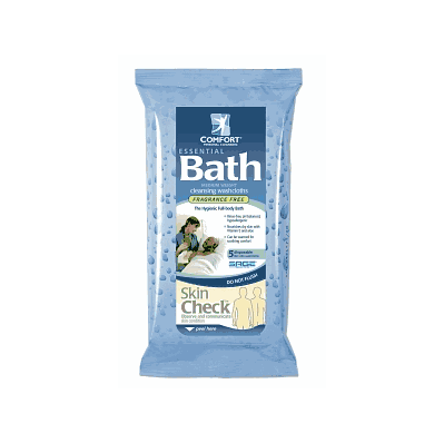 Cloth, Bath, Essential, Ff, 5 Pk - Medline