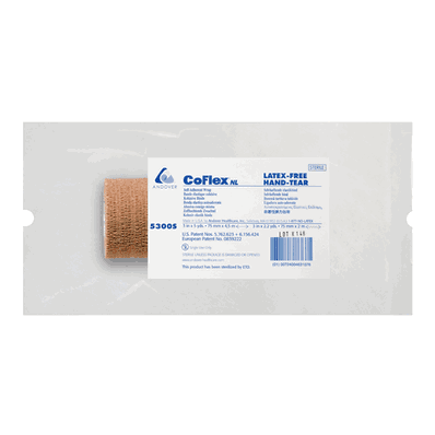 Co-Flex, Tan, 4" x 5 yards - 18/CA - Key Surg