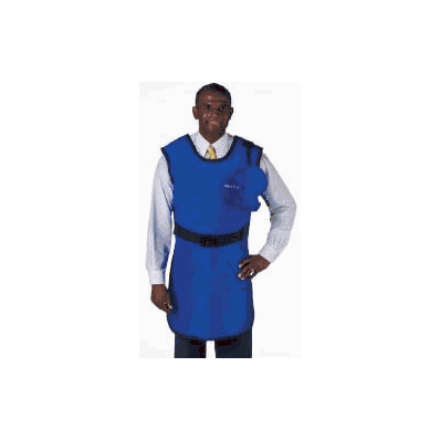 Coat, Apron Lt Wt W/Buckle Med 24x40 Blu - -