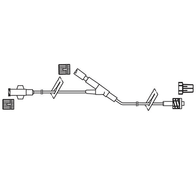 Codan BC593 Minibore Extension Set, 8" x 0.3 mL Priming Volume