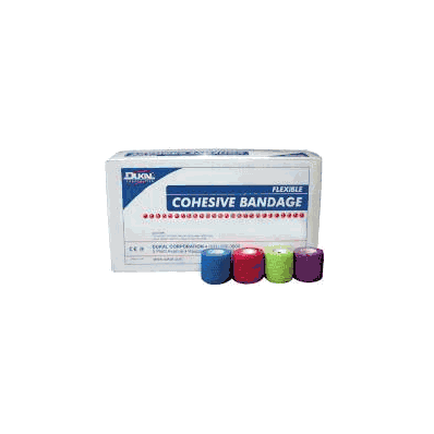 Cohesive Bandage, 2" Assorted Color