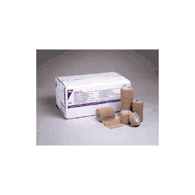 Cohesive Bandage, 6" x 5 yard Tan Sterile