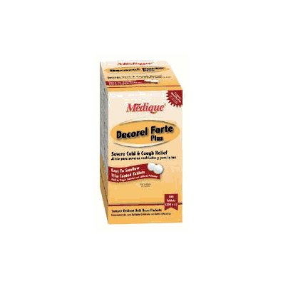 Cold And Cough Relief Tablet Decorel Forte Pl