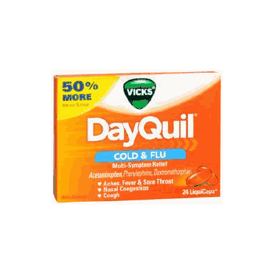 Cold And Flu Relief Liquicaps Dayquil 24 Per