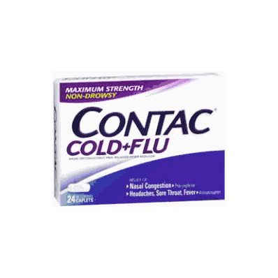 Cold And Flu Relief Relief Tablet Contac - C