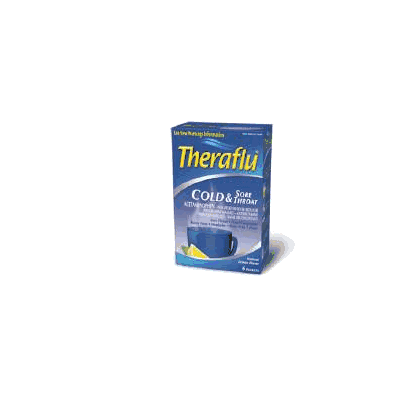 Cold And Sore Throat Relief Powder Theraflu