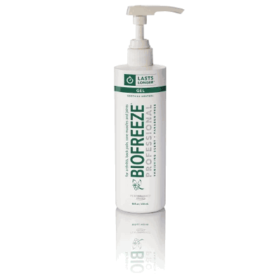 Cold Therapy Pain Relief, 16 oz. Pump Gel, GREEN