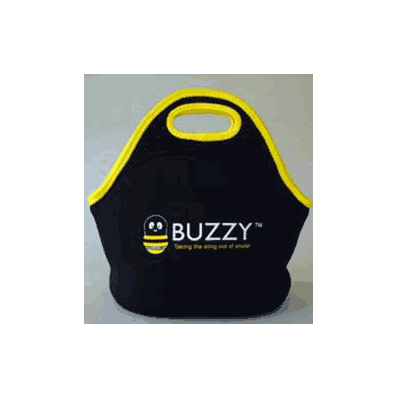 Cold Tote Bag Buzzy Black With Logo, Neopren