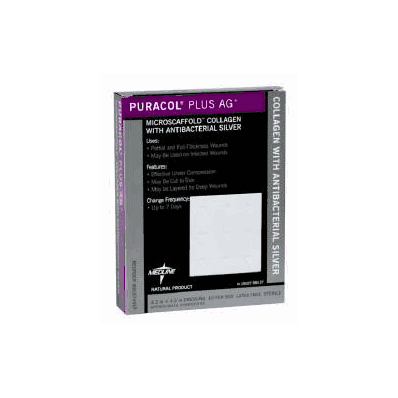 Collagen Dressing Puracol Plus Ag+ Collagen