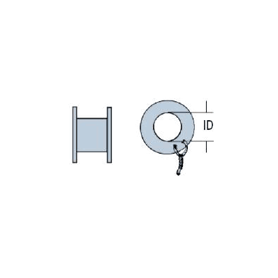 Collar Button Ear Ventilation Tube 1.27 Mm In