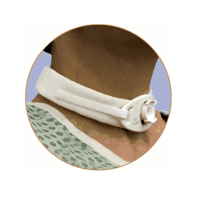 Collar Trach Univ Fit Trach Tube Hol
