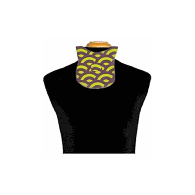 Collar, Xray Thyroid Trulite Std #32 Navy D/S