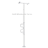 Color is WHITE, Security Pole with Curved Grab Bar, Tension Mounted, Floor to Ceiling Mount, Powder-Coated Steel, sold as Each by Performance Health 081503952 <br><br><font color="red"><b>BACK TO THE PRODUCT TABLE, <a href="https://www.aaawholesalecompany.com/patterson-medical-ambulatory-equipment-safety-and-grab-bars-rails.html">CLICK HERE</a></b></font>