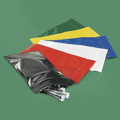 Colored Reclosable Bags, 10x12", 2 Mil, Zip
