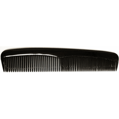 Comb 8 Inch Black Plastic - Comb, Dresser Blk