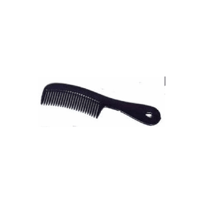 Comb Dawn Mist 6.5 Inch Black Plastic - Comb