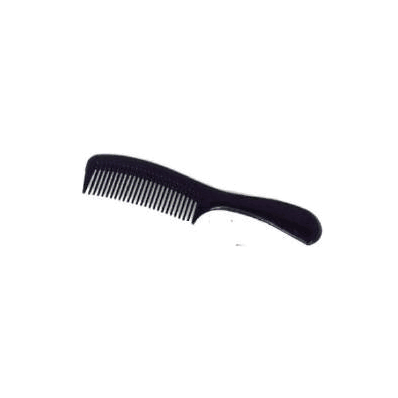 Comb Dawn Mist 8.5 Inch Black Plastic - Comb