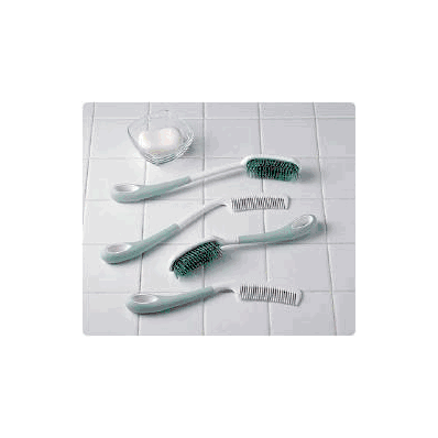 Comb Etac 14-1/2 Inch Green / White Polyprop